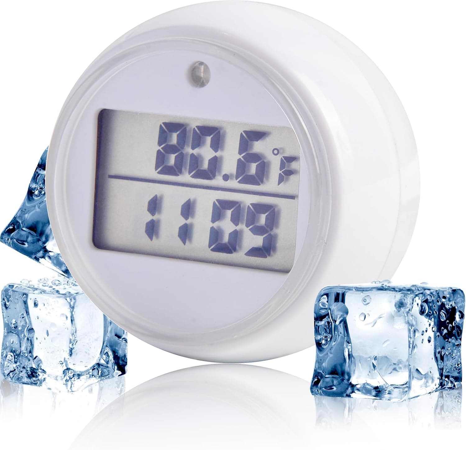 Ice Bath Thermometer Timer - Water Thermometer with Timer for Ice Bath, Waterproof Floating Pool Temperature Thermometer, Cold Plunge Ice Bath Thermometer, Digital Timers, Baby Bath Thermometer